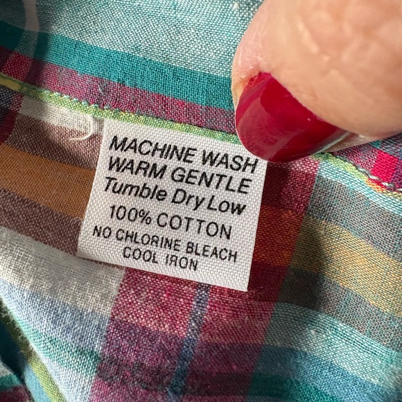 Polo Ralph Lauren 100% Cotton Soft Wash Woven Plaid Robe - Picture 8 of 12